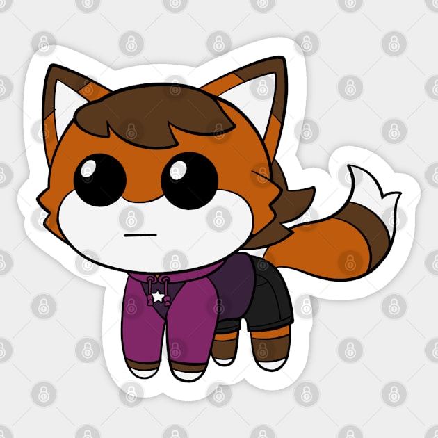 TBH Cinder Sticker by Firestorm Fox